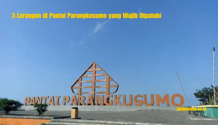 5 Larangan di Pantai Parangkusumo yang Wajib Dipatuhi