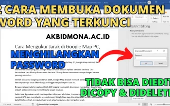 Cara Membuka Word yang Terkunci Windows 10